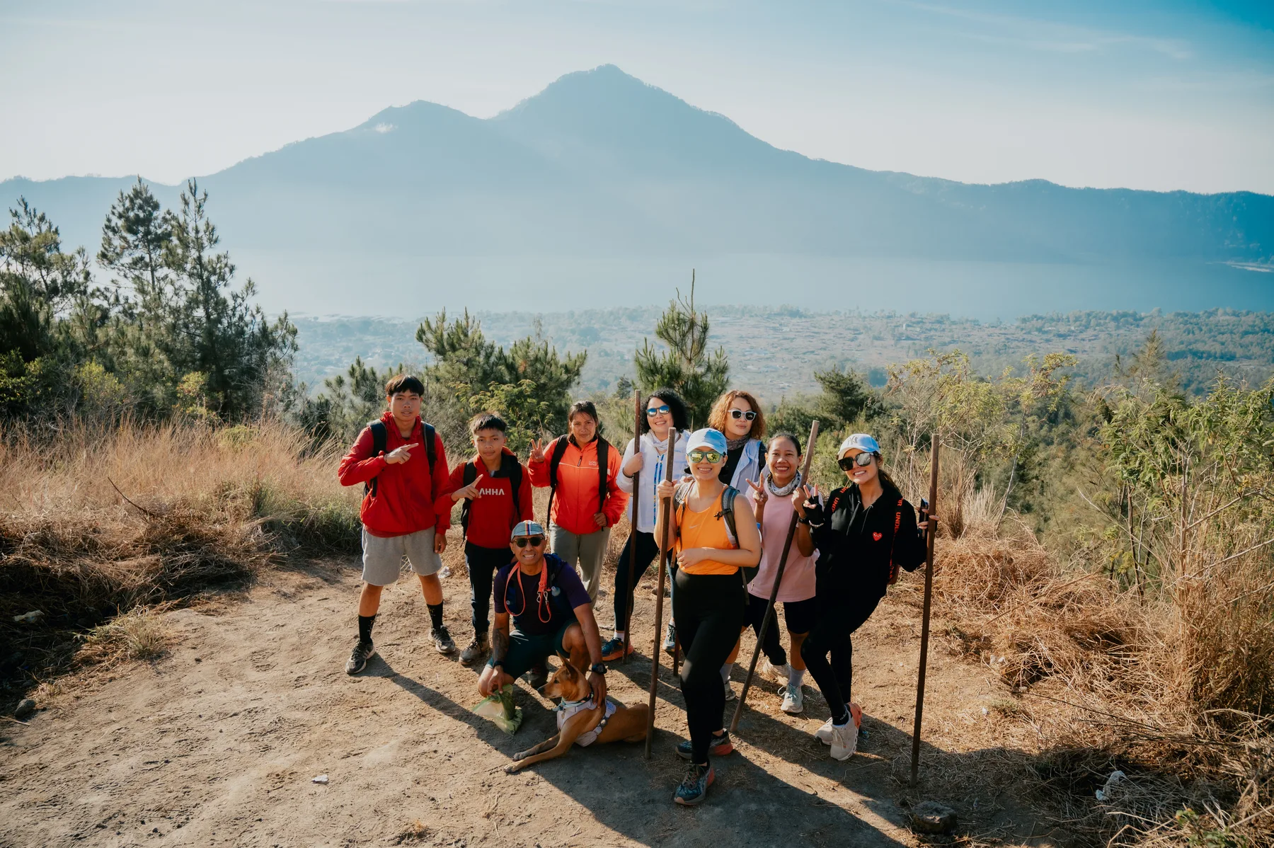 Indonesian mountain landscape